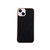 Nano Electroplating Cross Texture Genuine Leather Phone Case