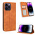 Magnetic Buckle Retro Texture Leather Phone Case