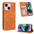 Magnetic Buckle Retro Texture Leather Phone Case