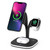 YM-UD22 15W 5 in 1 Magnetic Wireless Charger with Stand Function