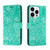 Lace Flower Embossing Flip Leather Phone Case