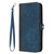 Side Buckle Double Fold Hand Strap Leather Phone Case