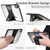 Acrylic TPU Transparent Tablet Protective Case with Holder