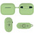 Striped Shockproof Earphone Case