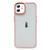 Clear Acrylic Soft TPU Phone Case with Metal Button