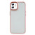 Clear Acrylic Soft TPU Phone Case with Metal Button