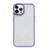 Clear Acrylic Soft TPU Phone Case with Metal Button