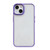 Clear Acrylic Soft TPU Phone Case with Metal Button