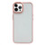 Clear Acrylic Soft TPU Phone Case with Metal Button