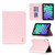 Elegant Rhombic Texture Horizontal Flip Leather Tablet Case