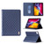 Elegant Rhombic Texture Horizontal Flip Leather Tablet Case
