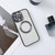 MagSafe Electroplated Magnetic TPU Phone Case with Dust Filter & Lens Film