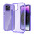 Grid Pattern Transparent TPU Phone Case