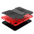 Tire Texture TPU + PC Tablet Case with Holder