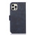 Dual Buckle Card Wallet Calf Leather Phone Case
