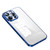 SULADA Shine Through Series Plating TPU Transparent Phone Protective Case