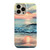 2 in 1 Detachable Oil Painting Sea Pattern Phone Case