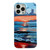 2 in 1 Detachable Oil Painting Sea Pattern Phone Case