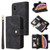Multifunctional Card Slot Zipper Wallet Leather Phone Case