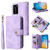 Multifunctional Card Slot Zipper Wallet Leather Phone Case