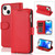 Microfiber Zipper Leather Phone Case