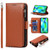 Microfiber Zipper Leather Phone Case