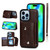 Card Slots PU + TPU Leather Phone Case