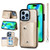 Card Slots PU + TPU Leather Phone Case