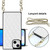Crossbody Rhombic Microfiber Leather Phone Case