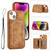 Dream Magnetic Back Cover Card Wallet Phone Case