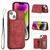 Dream Magnetic Back Cover Card Wallet Phone Case