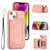 Dream Magnetic Back Cover Card Wallet Phone Case