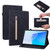 Skin Feel Solid Color Zipper Leather Tablet Case