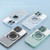 R-JUST Square Round Mirror PC+TPU Phone Case