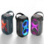 HOPESTAR Party200 mini Portable Tone Pulse RGB Light Bluetooth Speaker