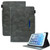 Suede Cross Texture Magnetic Clasp Leather Tablet Case