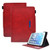 Suede Cross Texture Magnetic Clasp Leather Tablet Case