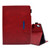 Suede Cross Texture Magnetic Clasp Leather Tablet Case