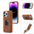 Armor Ring Wallet Back Cover Phone Case