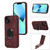 Armor Ring Wallet Back Cover Phone Case
