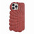 Wood Grain Shell Shape TPU Phone Case