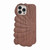 Wood Grain Shell Shape TPU Phone Case