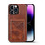 Denior Retro Back Cover Card Slot Phone Case