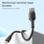 YESIDO CA97 2.4A USB to 8 Pin Braided Charging Data Cable with Indicator Light