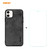 For iPhone 11 ENKAY ENK-PC0282 2 in 1 Business Series Fabric Texture PU Leather + TPU Soft Slim Case Cover ＆ 0.26mm 9H 2.5D Tempered Glass Film