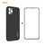 For iPhone 12 Pro Hat-Prince ENKAY ENK-PC0692 Liquid Silicone Straight Edge Shockproof Case + 0.26mm 9H 2.5D Full Glue Tempered Glass Film