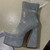 Starry Rhinestone Short Fashion Ankle Boots Women