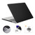 ENKAY Hat-Prince 3 in 1 Matte Laptop Protective Case + TPU Keyboard Film + Anti-dust Plugs Set for MacBook Pro 14.2 inch A2442 2021