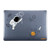 ENKAY Spaceman Pattern Laotop Protective Crystal Case for MacBook Pro 15.4 inch A1707 / A1990