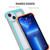 ENKAY Frameless Hollow PC Case + Glass Film for iPhone 13